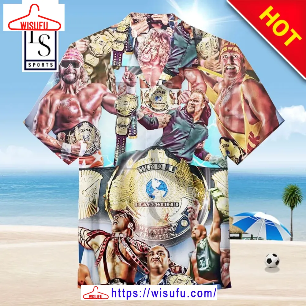 World Heavyweight Championship Hawaiian Shirt, New Fashion Gifts