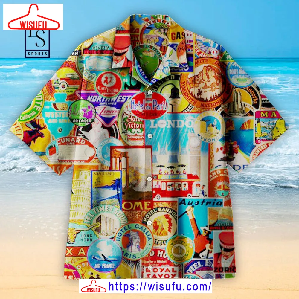 World Of Travel Hawaiian Shirt, New Fashion Gifts