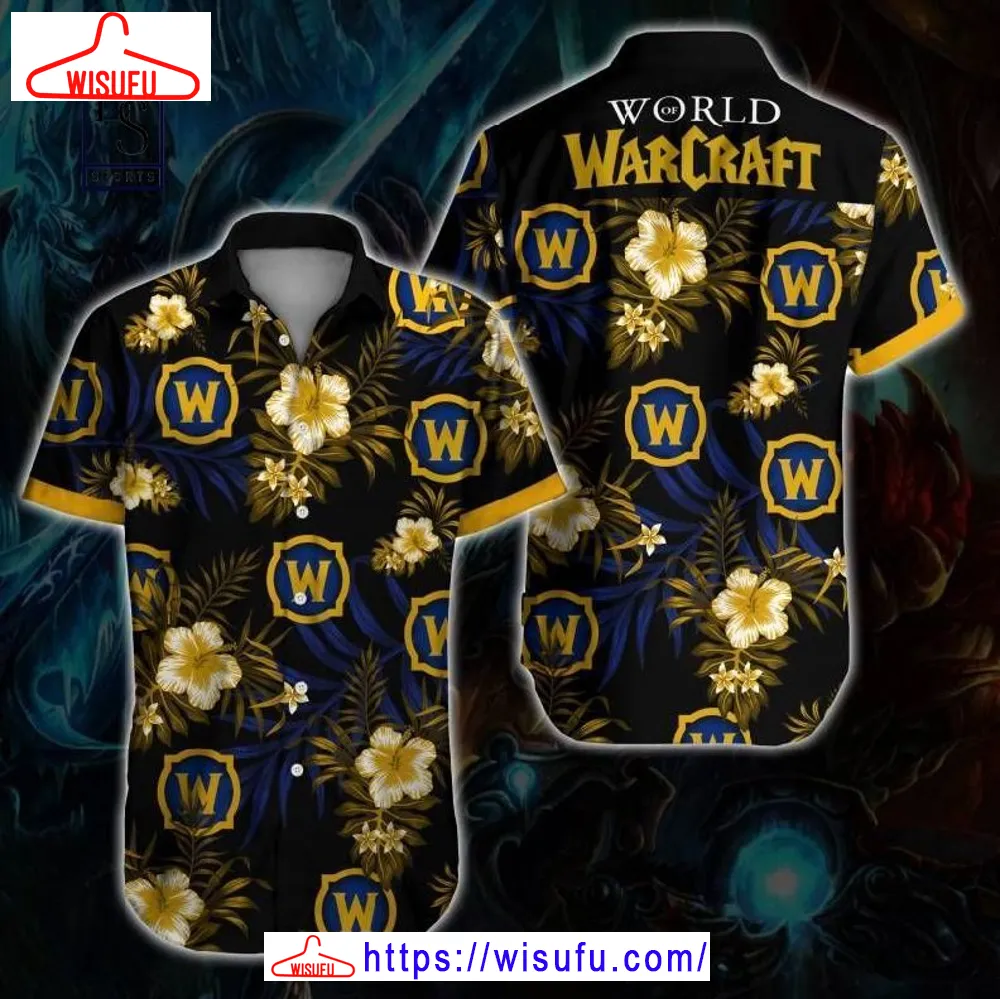 World Of Warcraft Hawaiian Shirt, New Fashion Gifts