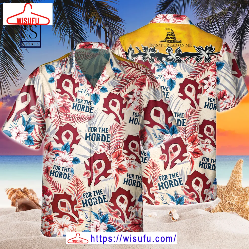 World Of Warcraft Horde Hawaiian Shirt, New Fashion Gifts