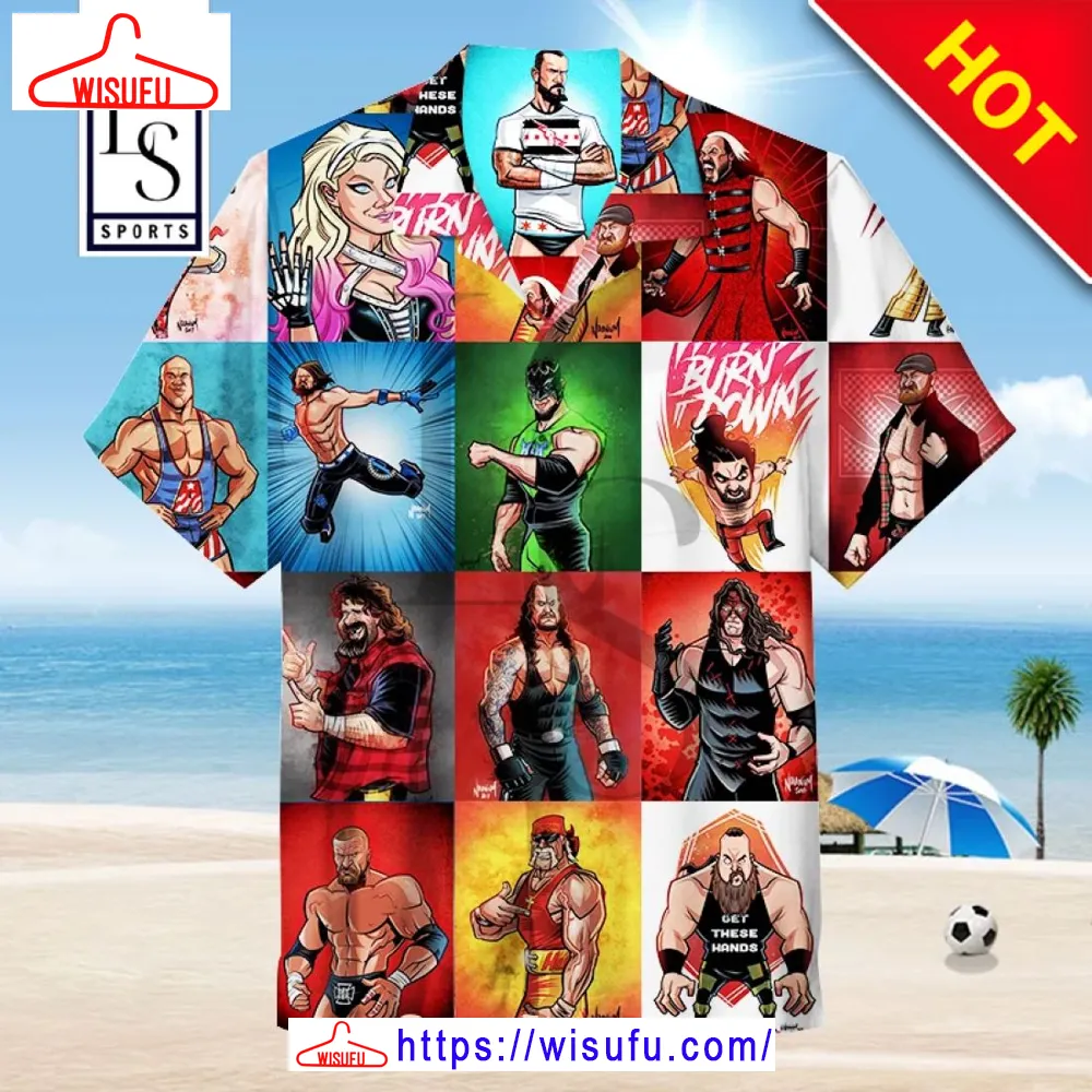 World Wrestling Entertainment Hawaiian Shirt, New Fashion Gifts