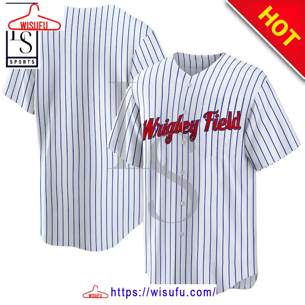 Wrigley Field Neighborhood Chicago Cubs Baseball Jersey, New Fashion Gifts