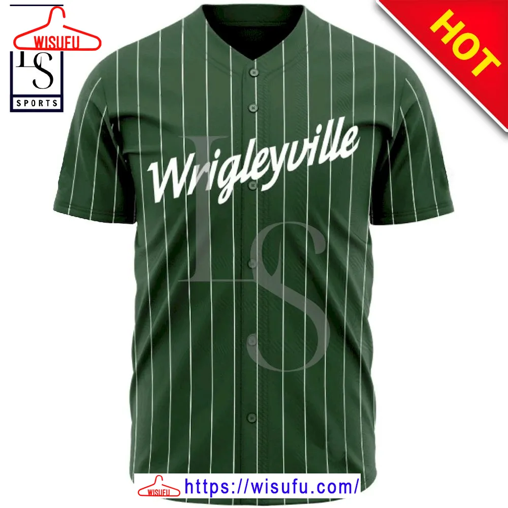 Wrigleyville Ivy Chicago Cubs Baseball Jersey, New Fashion Gifts