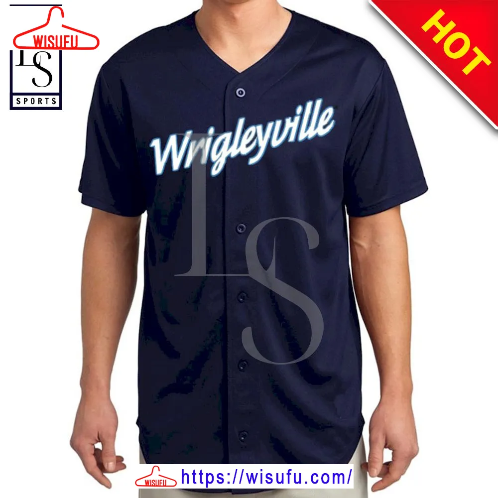 Wrigleyville Neighborhood Chicago Cubs 3d Baseball Jersey, New Fashion Gifts