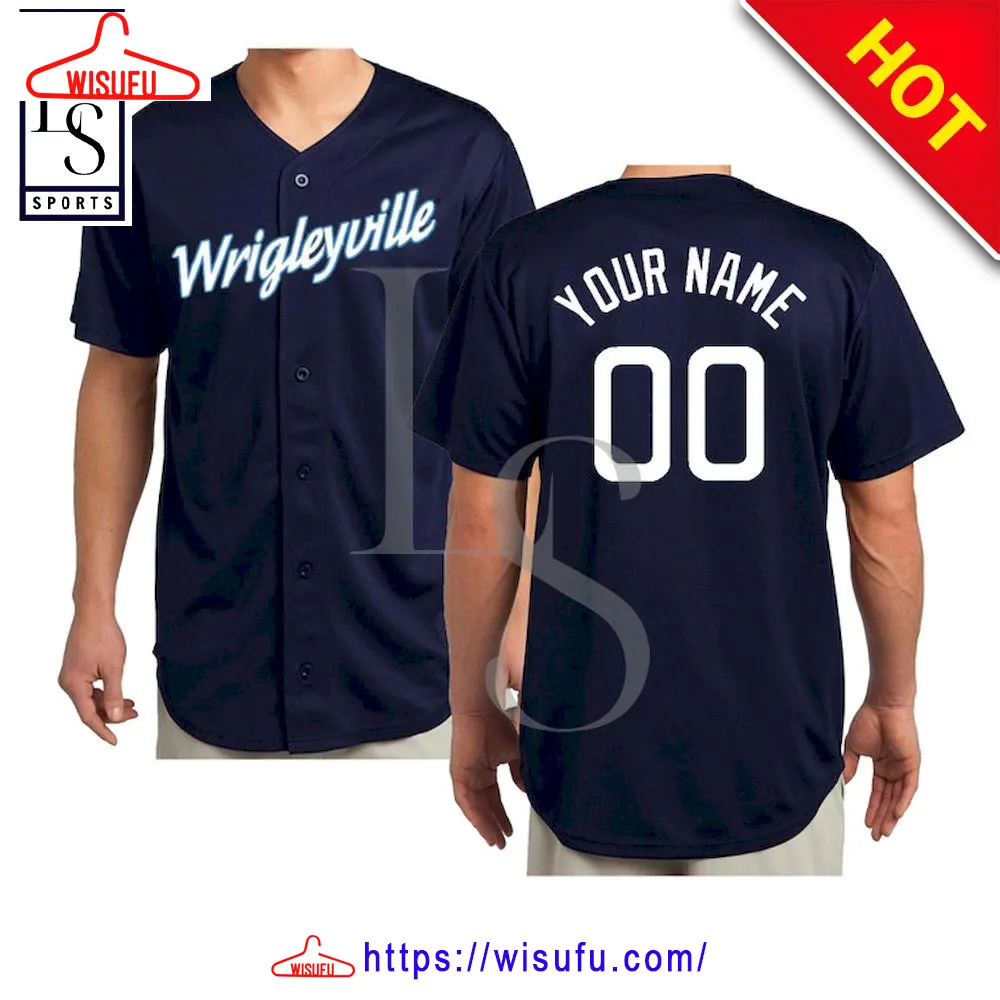 Wrigleyville Neighborhood Chicago Cubs Baseball Jersey, New Fashion Gifts