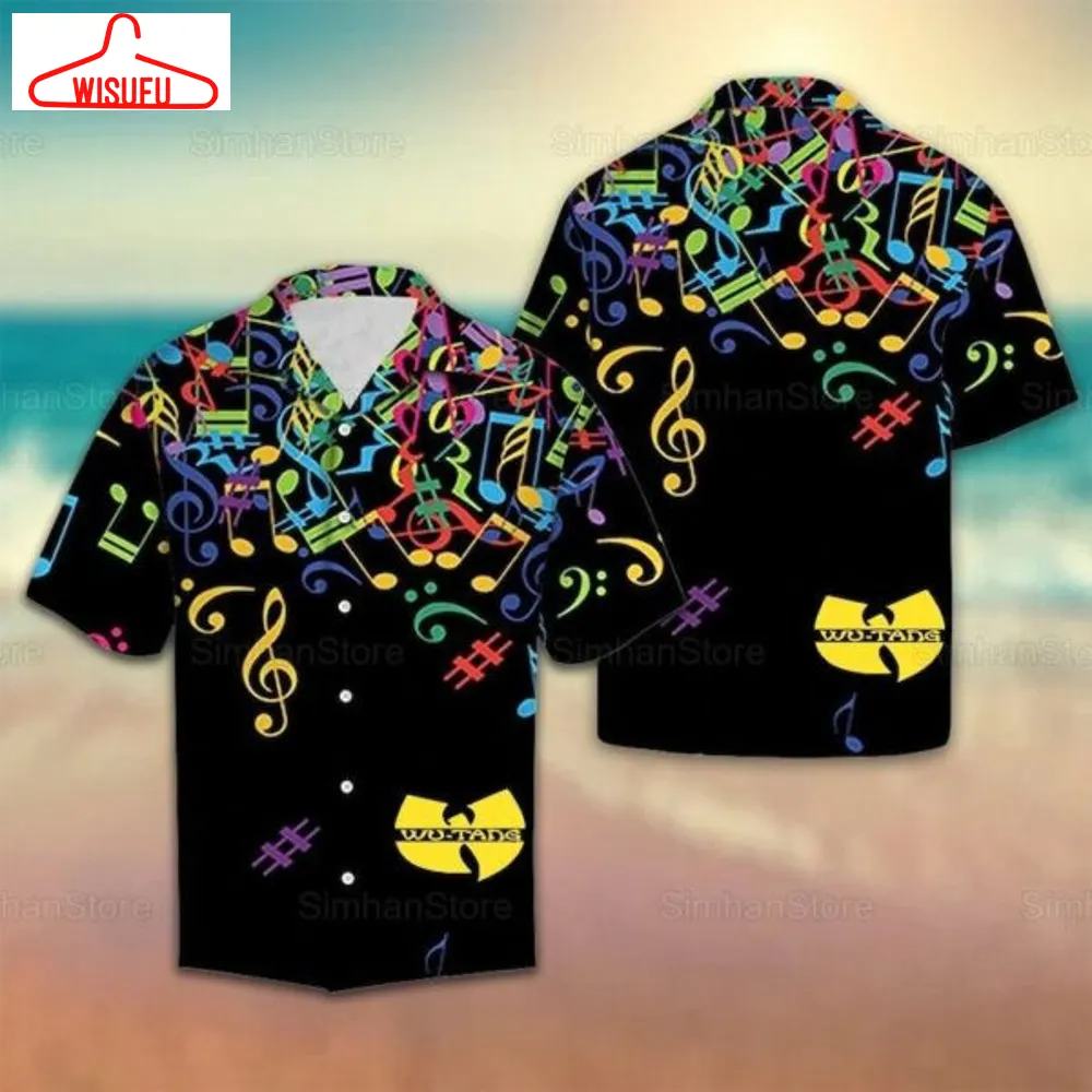 Wu Tang Clan Hip Hop Summer 2k692 Gift For Fan Hawaiian Graphic Print Short Sleeve Hawaiian Casual, New Fashion Gifts Vtbl51734