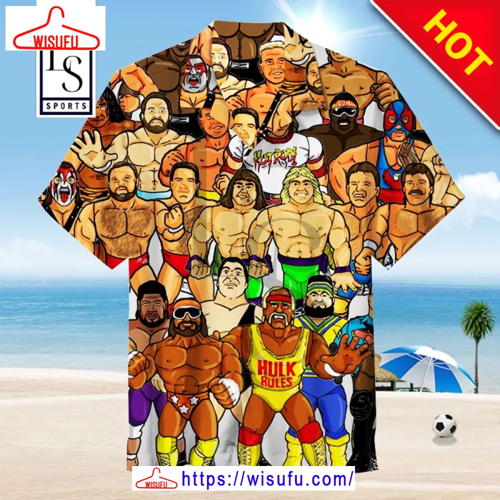 Wwe Hulk Rules Hawaiian Shirt, New Fashion Gifts