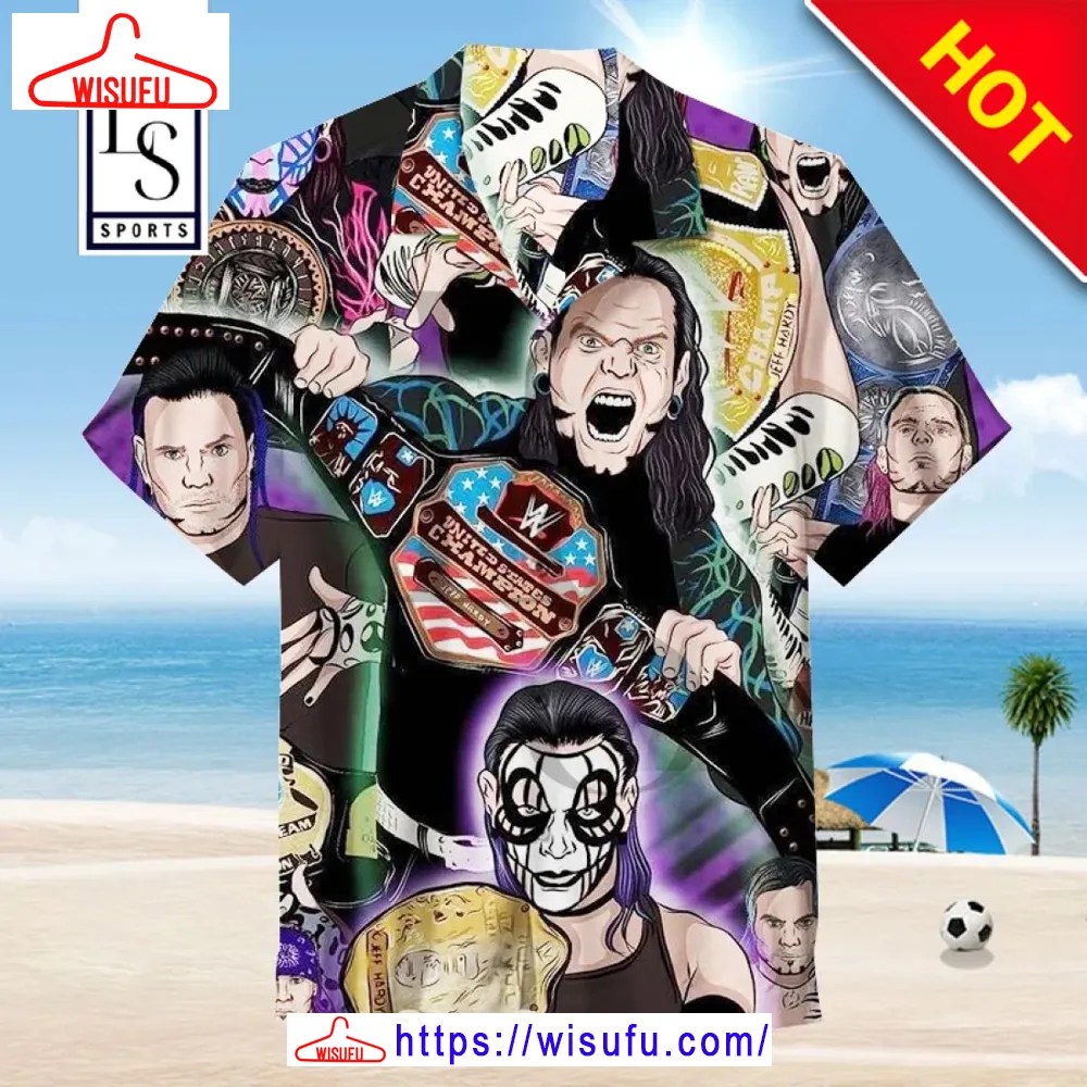 Wwe Jeff Hardy Hawaiian Shirt, New Fashion Gifts Wisufu19597