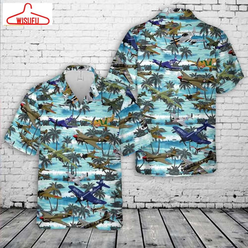 Wwii Planes Hawaiian Shirt, New Fashion Gifts