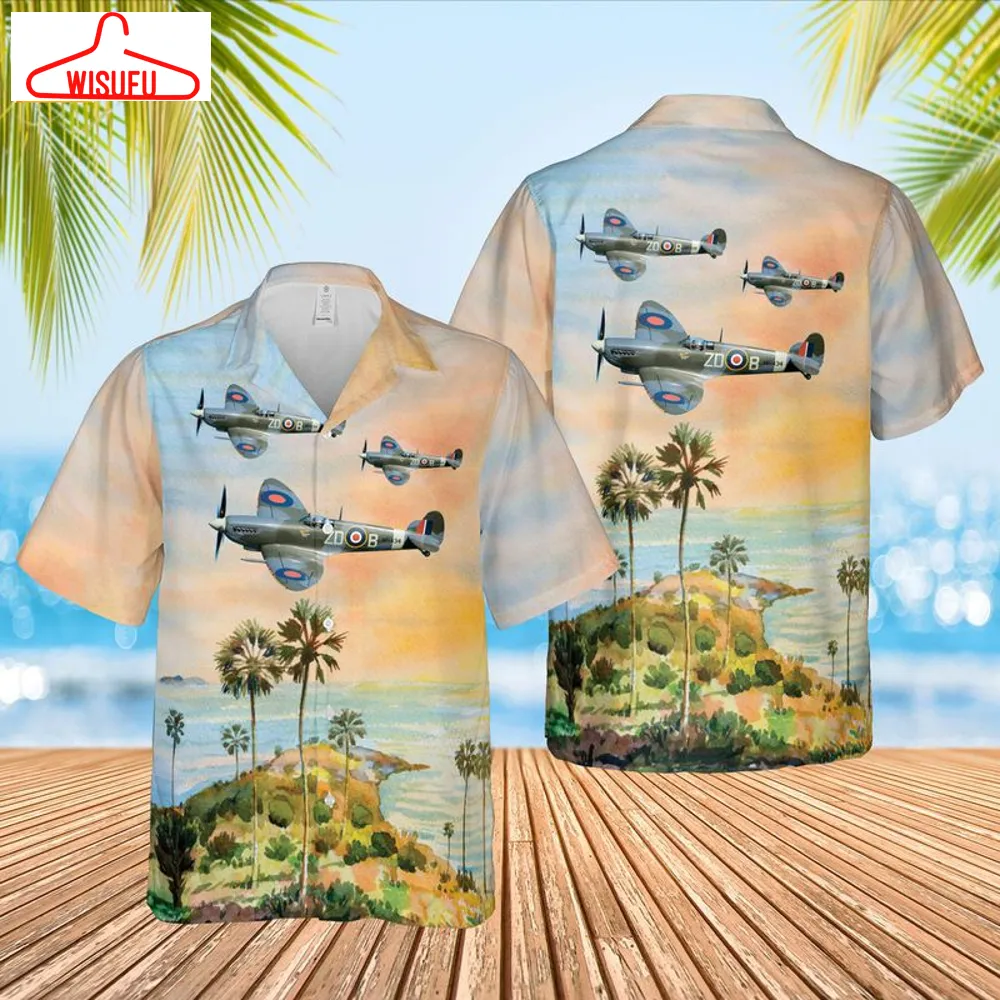 Wwii Spitfire Plane Hawaiian Shirt, New Fashion Gifts