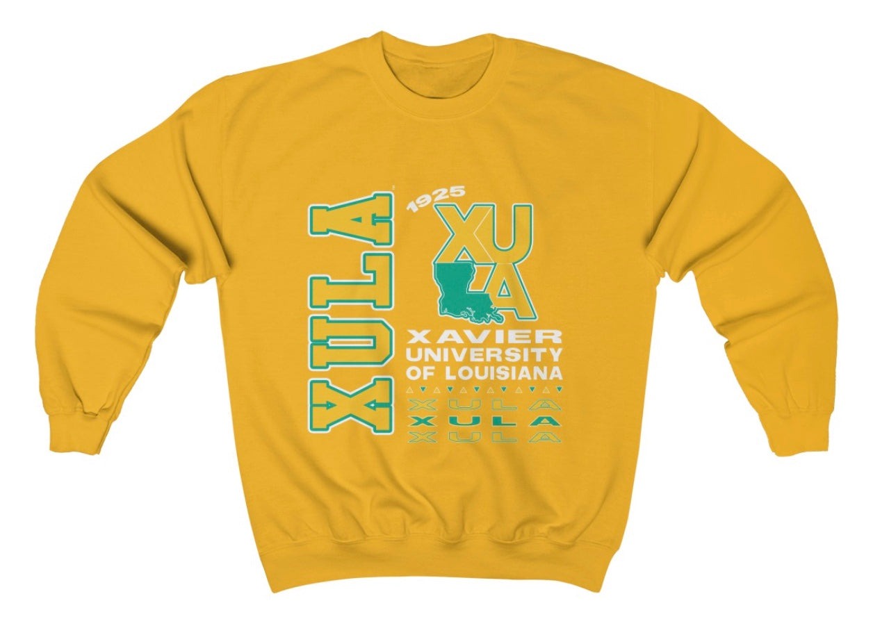 XULA TOUR CREWNECK GOLD COLOR