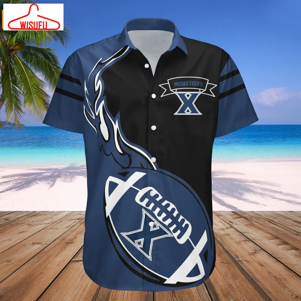 Xavier Musketeers Flame Ball Hawaiian Shirt, New Fashion Gifts