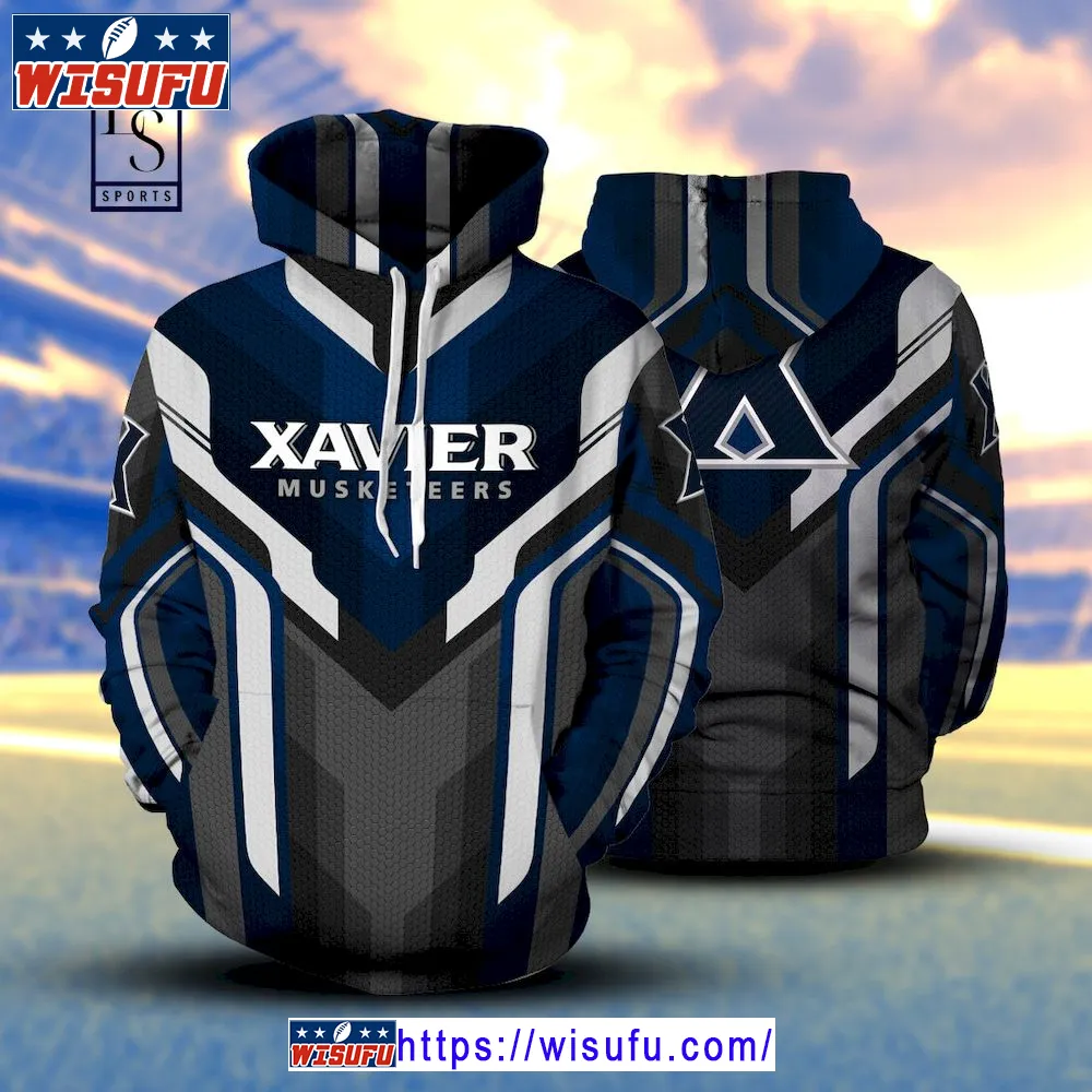 Xavier Musketeers Premium 3d Hoodie