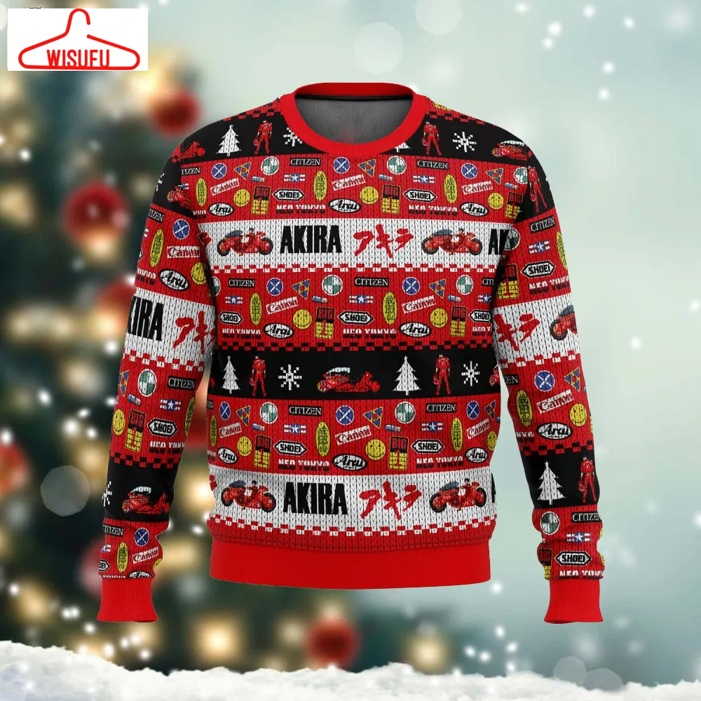 Xmas Anime Akira Bike Ugly Sweater