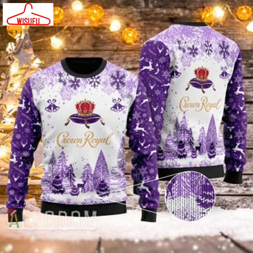 Xmas Crown Royal Christmas Sweater