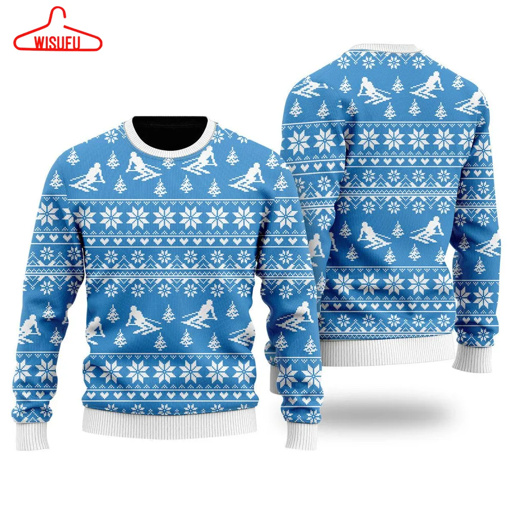 Xmas Sleigh It Ugly Christmas Sweater - For Men & Women - New Winter Fashion Shirt Gift For Family