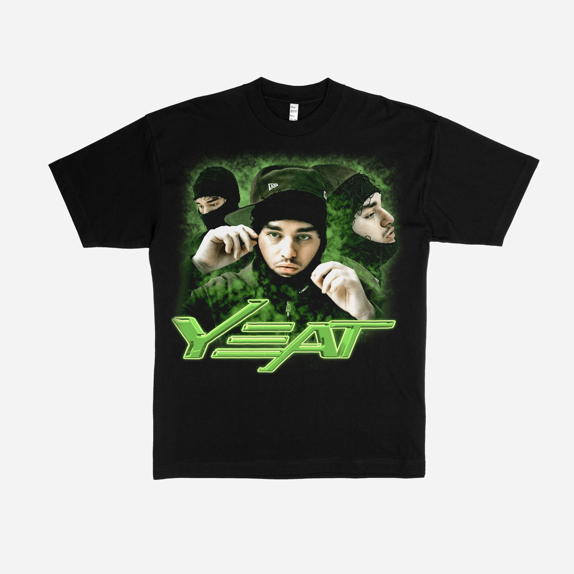 YEAT Green Smoke Graphic T-Shirt