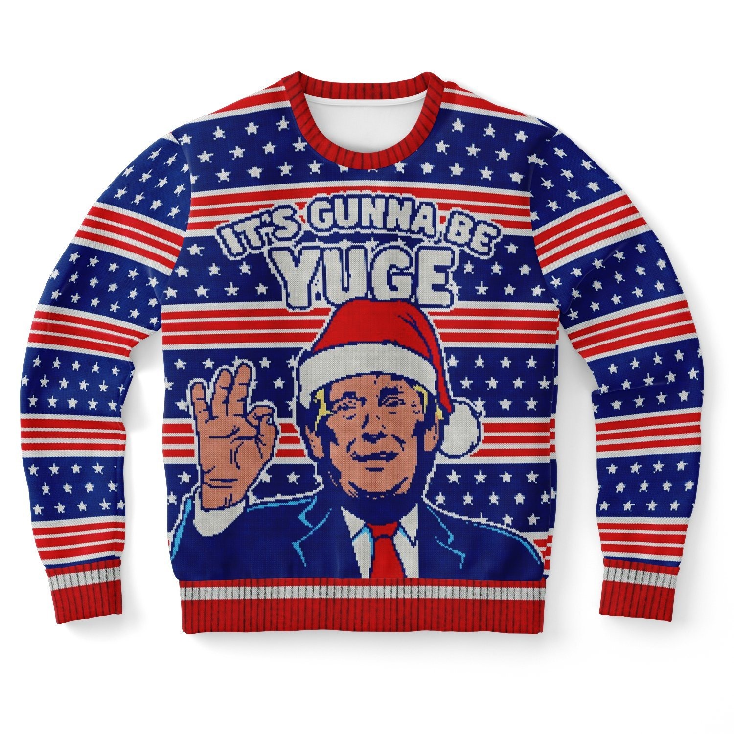 YUGE! FUNNY TRUMP SWEATSHIRT