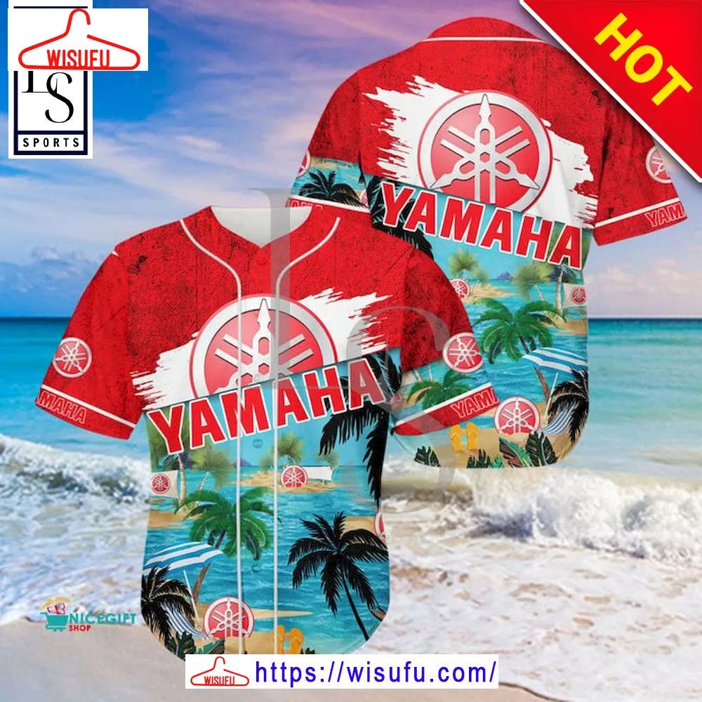 Yamaha Aloha Island Baseball Jersey, New Fashion Gifts