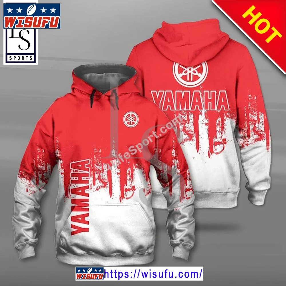 Yamaha Racing Hoodie 3d