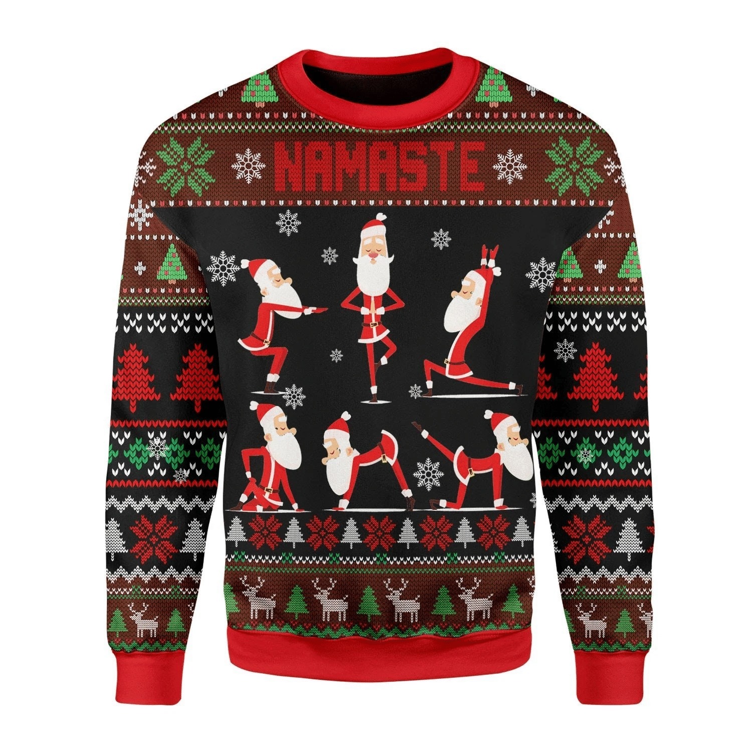 Yoga Ugly Christmas Sweater