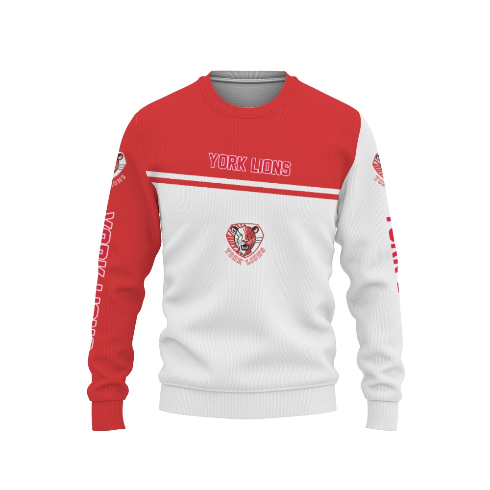 York Lions Basic Style-3D Sweatshirt