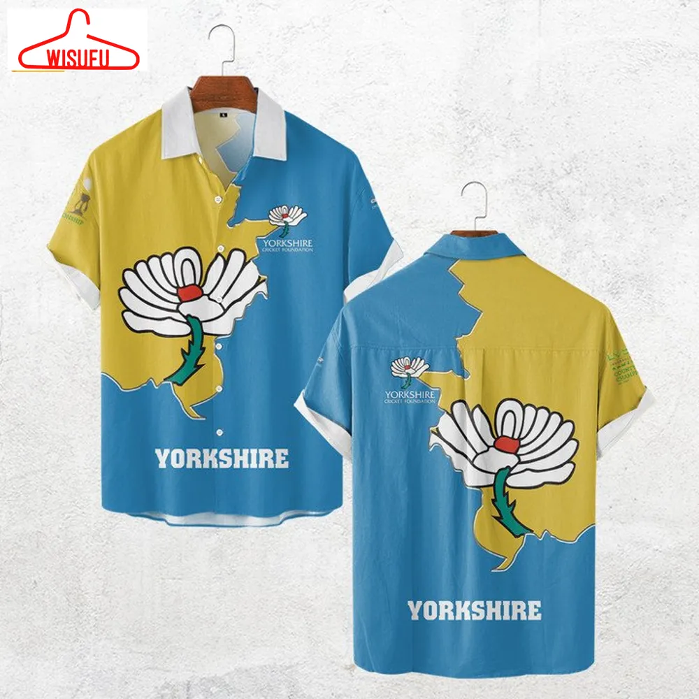 Yorkshire County Cricket Ligue 1 Hawaiian Shirt, New Fashion Gifts