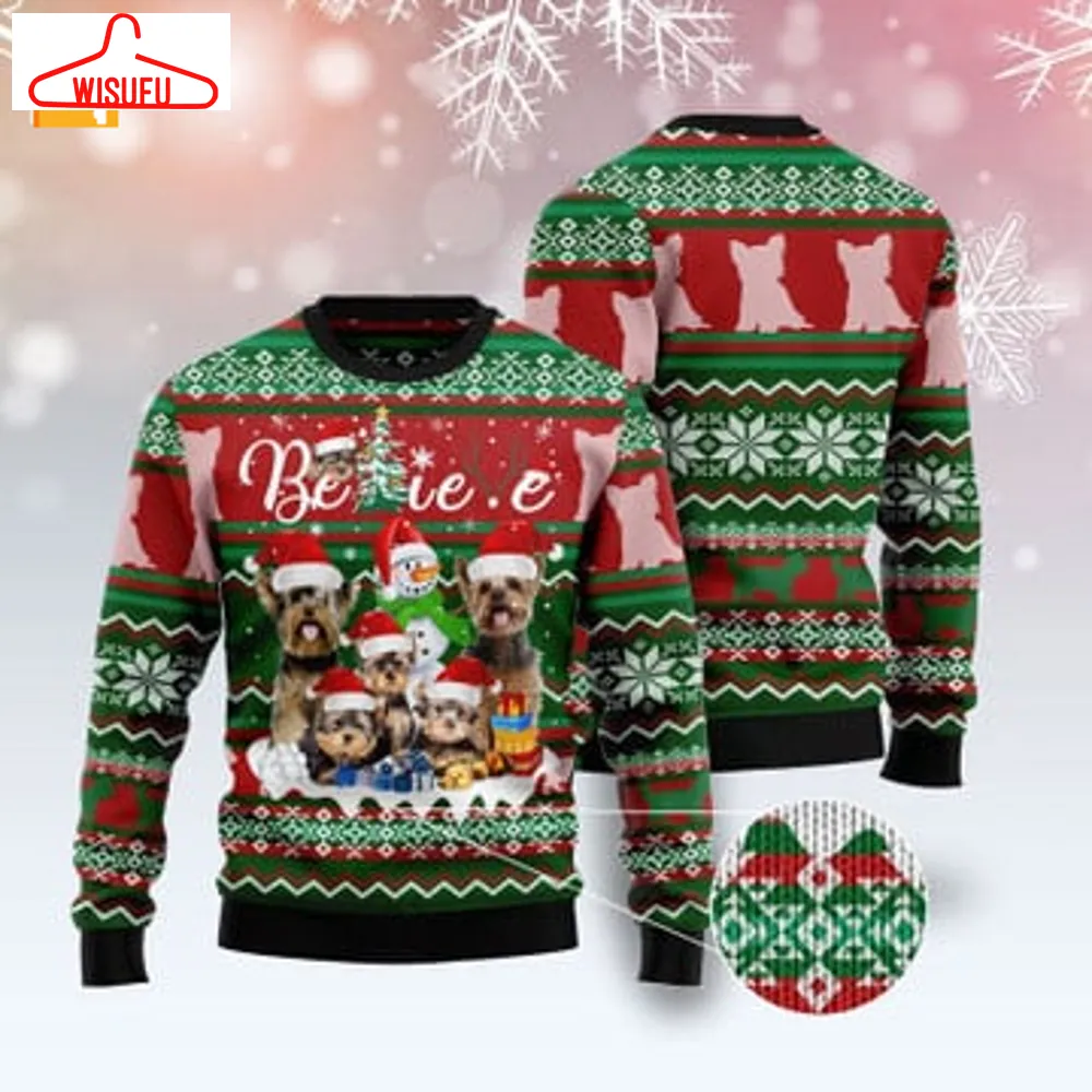 Yorkshire Terrier Christmas Sweater