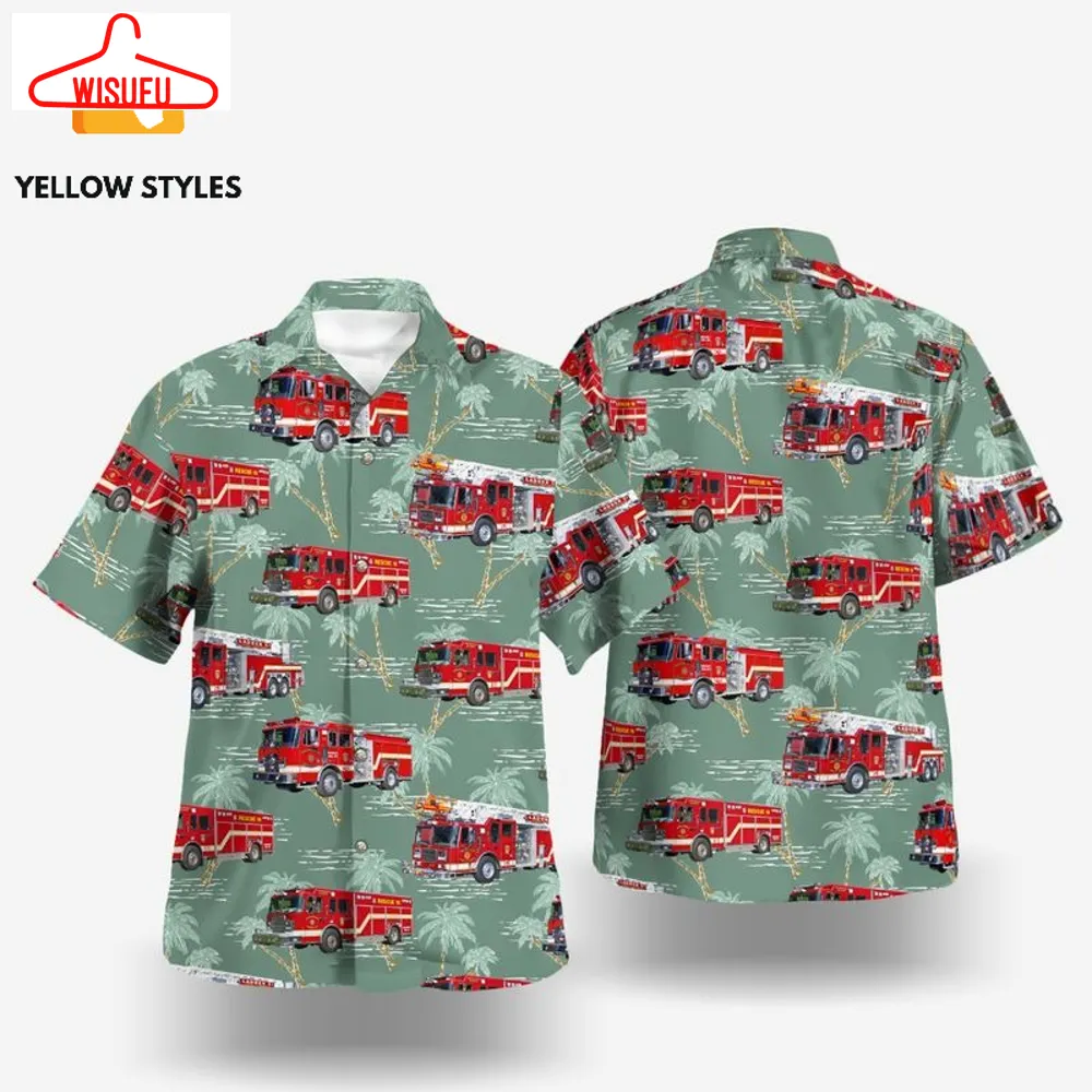 Yorktown Heights Westchester County New York Yorktown Heights Fire Department Hawaiian Shirt, New Fashion Gifts