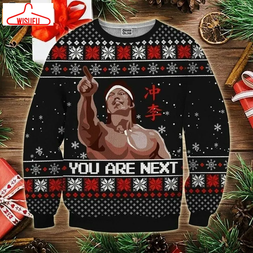 You Are Next Ugly Christmas Sweater