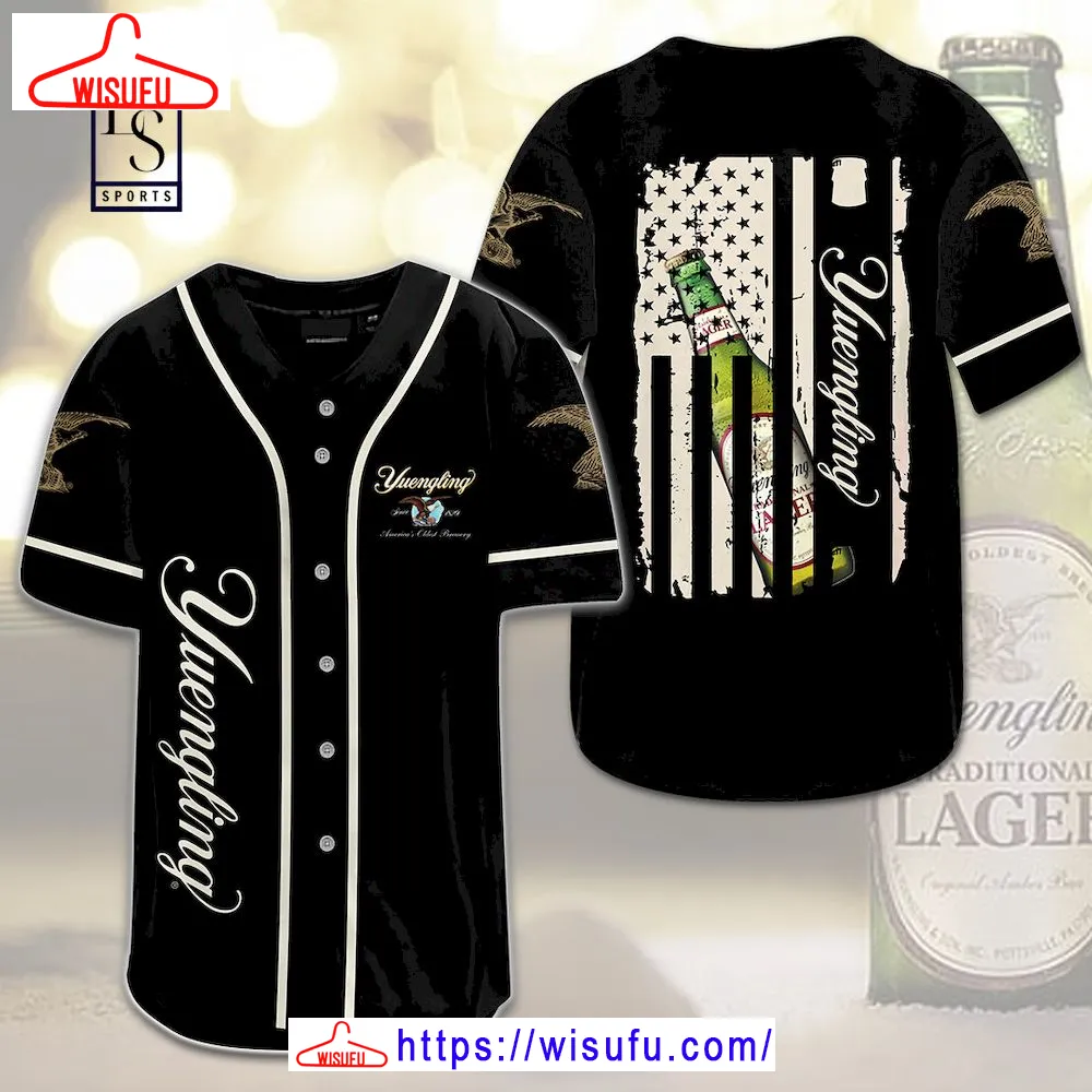 Yuengling Flag Baseball Jersey, New Fashion Gifts