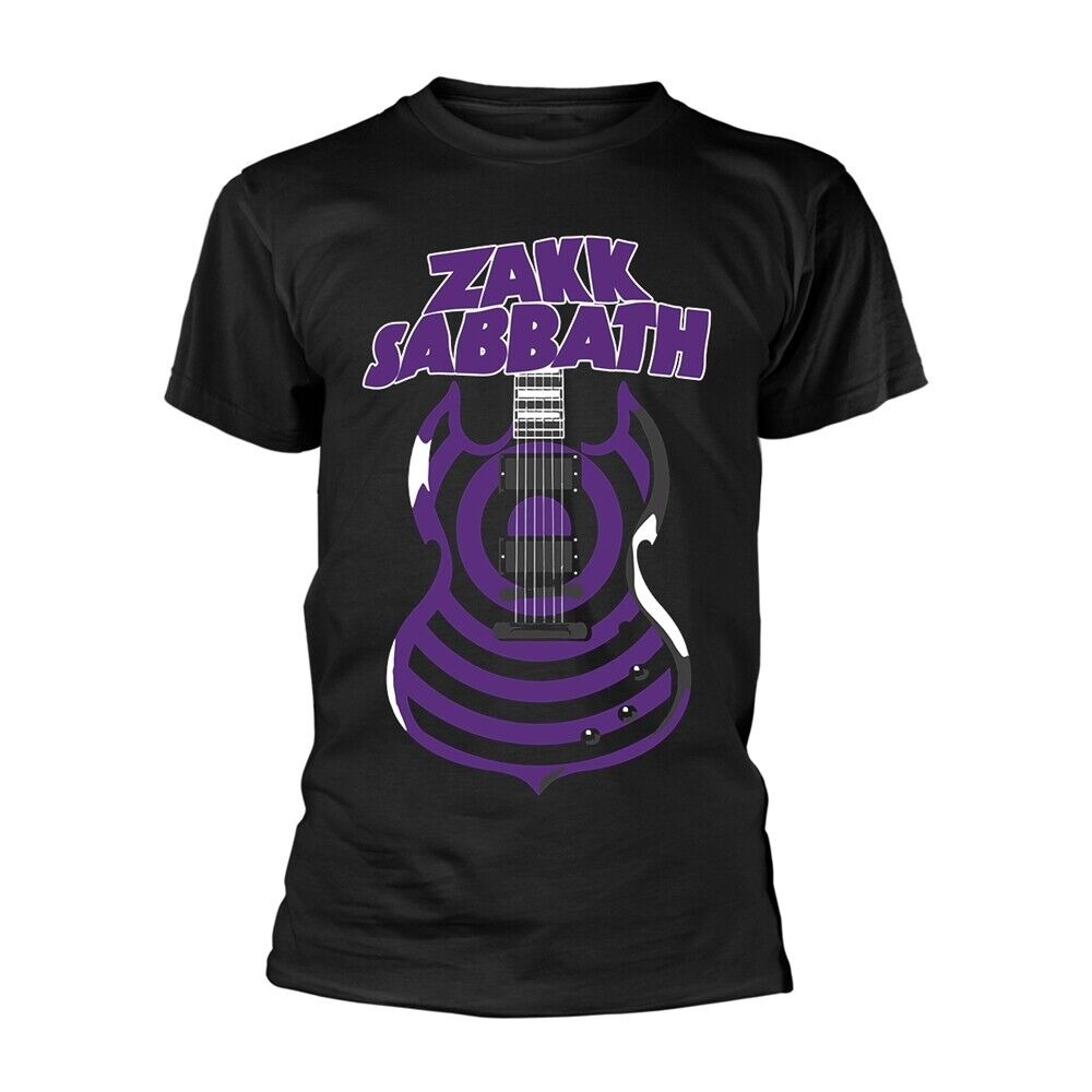 ZAKK SABBATH - GUITAR BLACK T-Shirt Medium