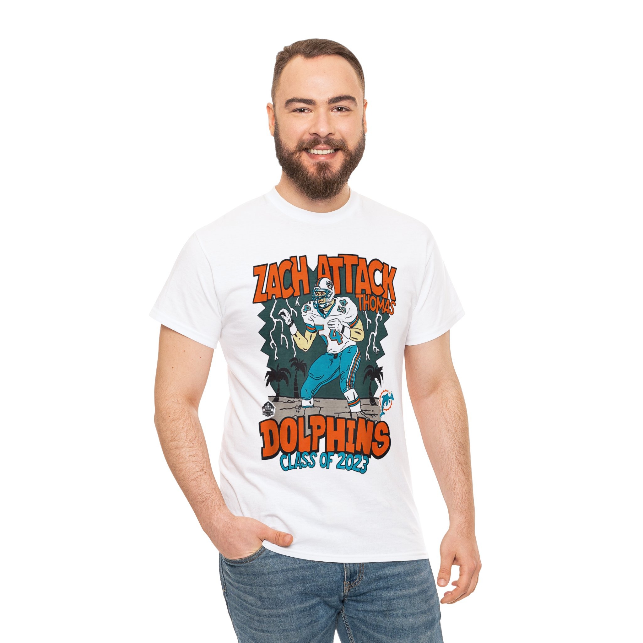 Zach Thomas Football Class of 2023 T-Shirt White