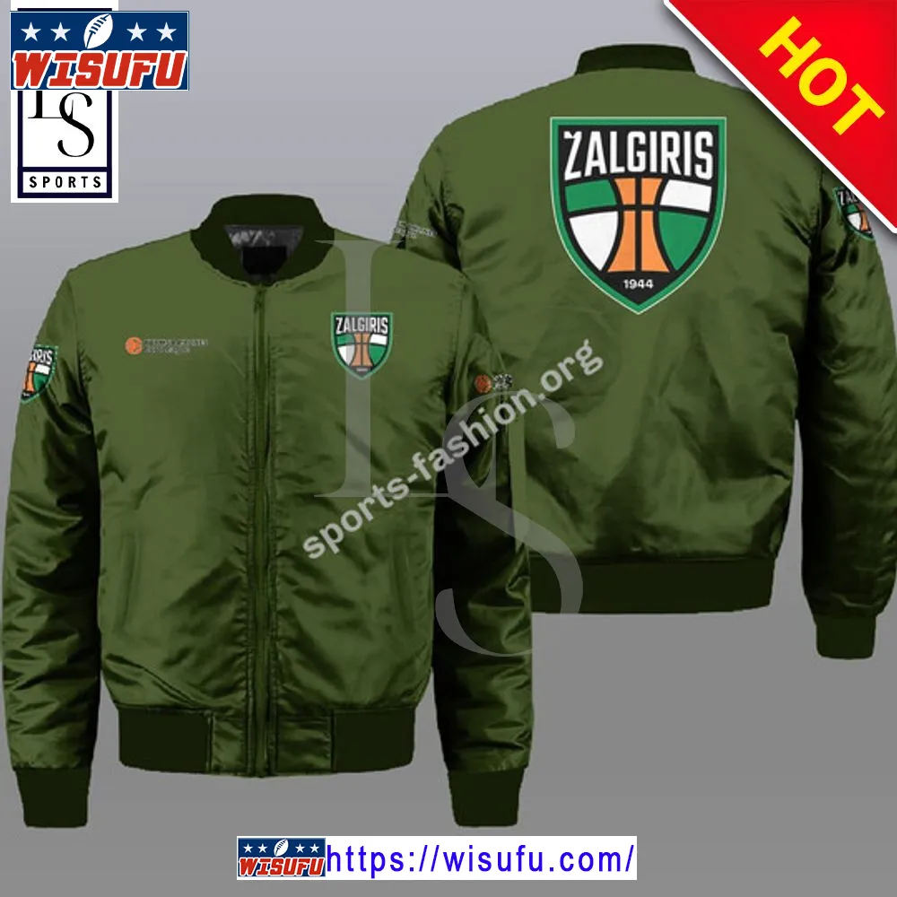 Zalgiris Kaunas Green Bomber Jacket