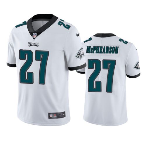 Zech McPhearson 27 Philadelphia Eagles White Vapor Jersey