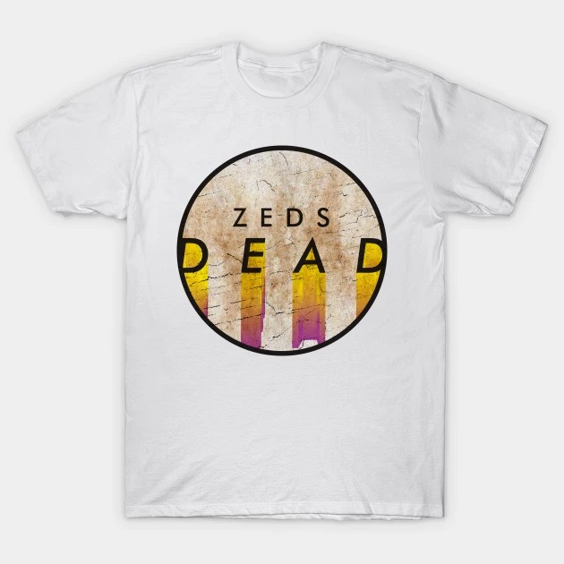 Zeds Dead - VINTAGE YELLOW CIRCLE T-Shirt