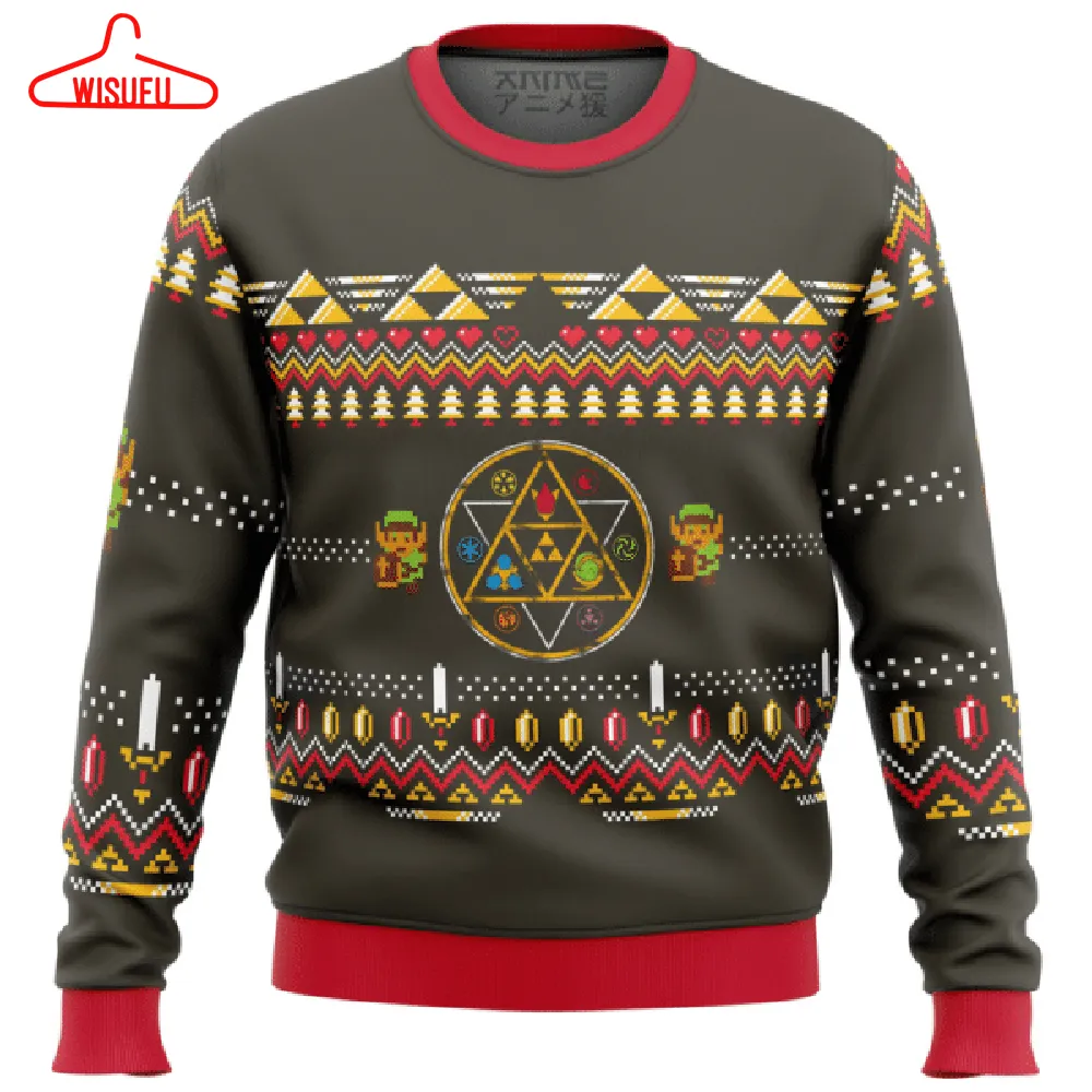 Zelda Rubies The Legend Of Zelda Ugly Sweater Gifts, The Legend Of Zelda Gift Fan Ugly Sweater