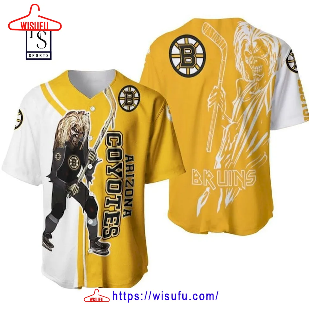 Zombie Player Boston Bruins Baseball Jersey, New Fashion Gifts