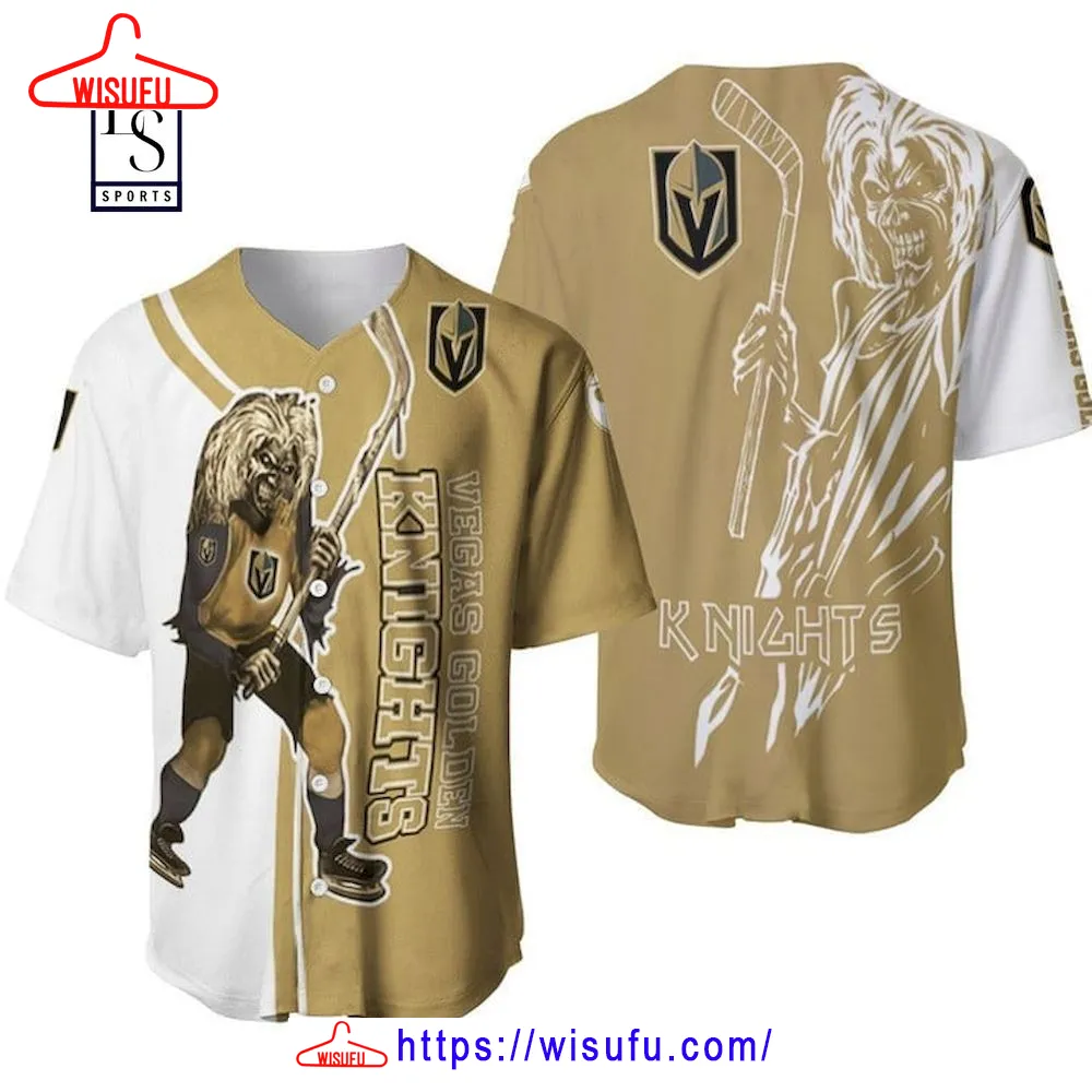 Zombie Player Vegas Golden Knights Baseball Jersey, New Fashion Gifts