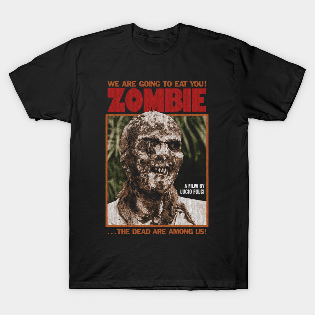 Zombie, Lucio Fulci, Italian Horror 4 Unisex T-shirt