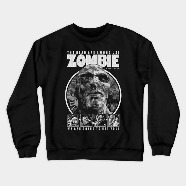 Zombie, Lucio Fulci, Italian Horror Unisex Sweatshirt