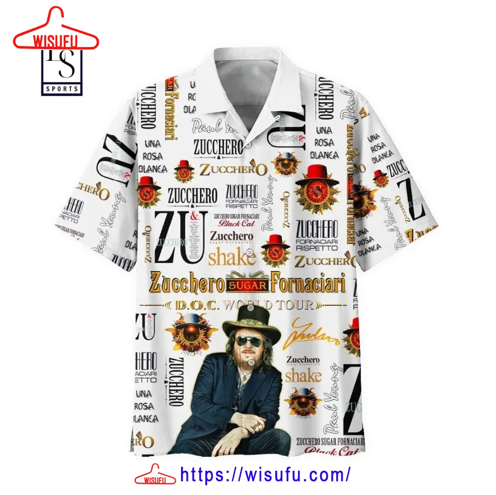 Zucchero Fornaciari Hawaiian Shirt, New Fashion Gifts