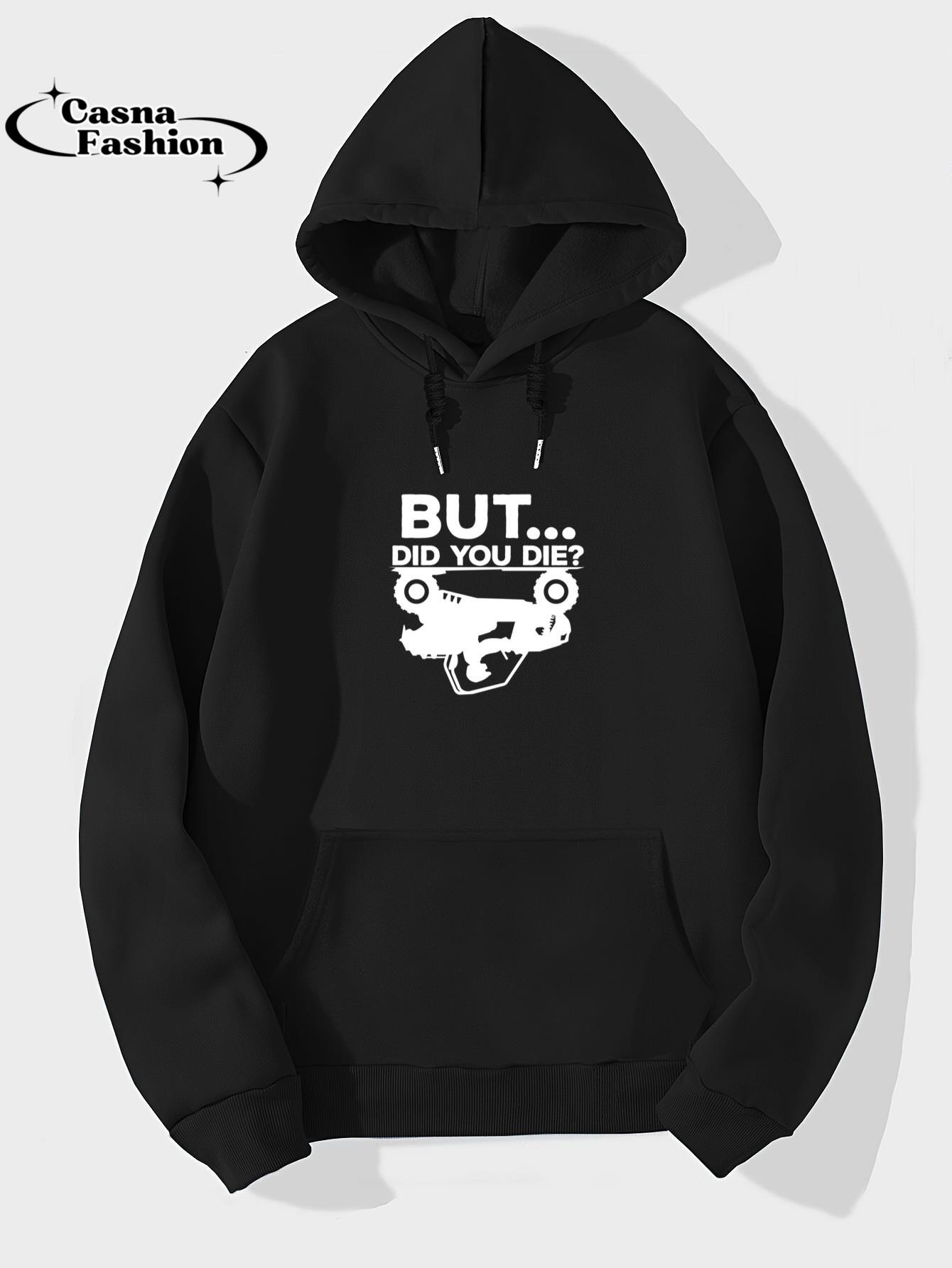 casnafashion_Hoodie_But Did You Die_ ATV Four Wheeler Funny Quad Biker Rider Pullover Hoodie_hoodie_black hoodie