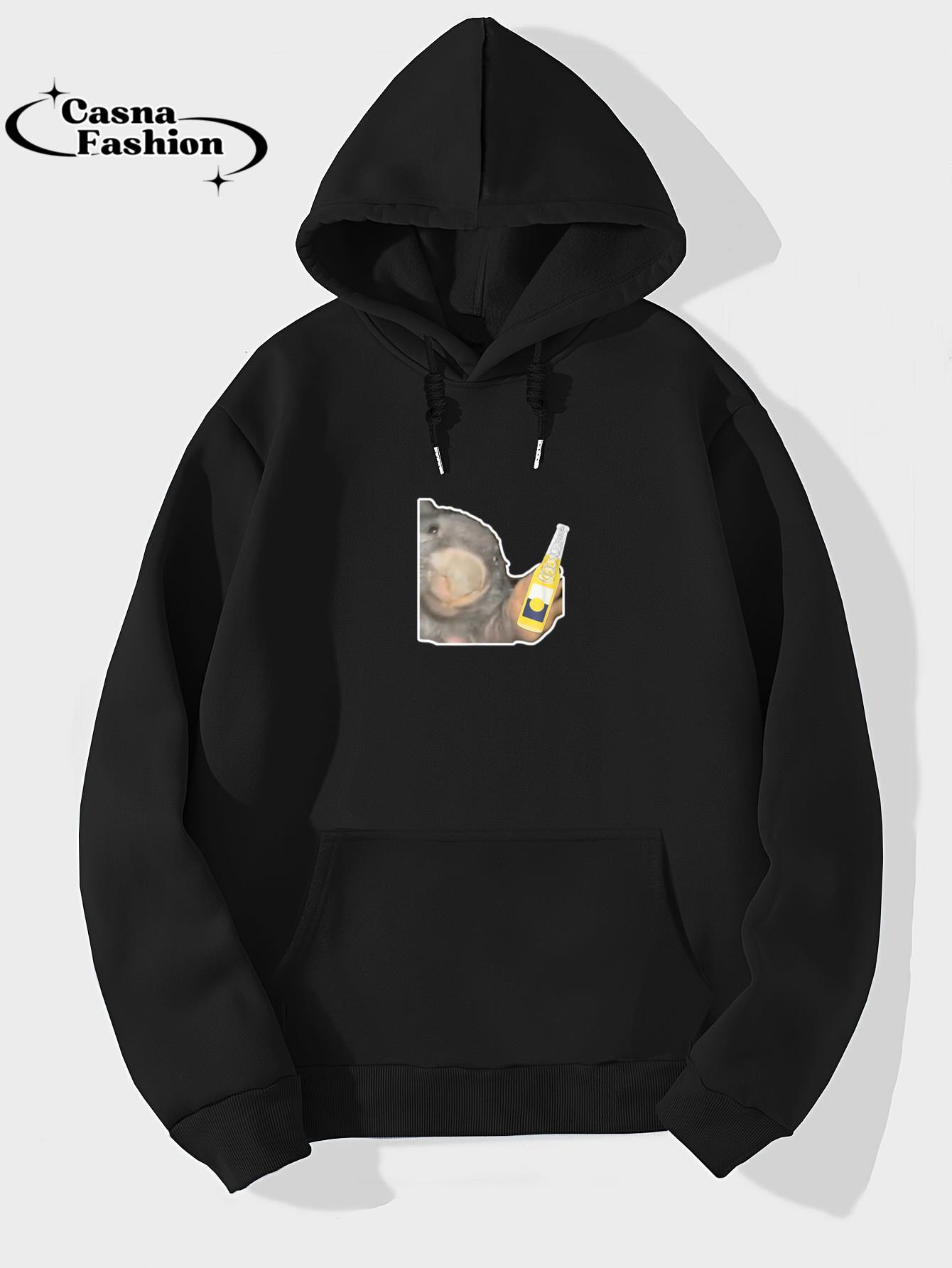 casnafashion_Hoodie_Delicious Beers X Bobr Kurwa Meme Tornado Boy Beer Bober T-Shirt_hoodie_black hoodie