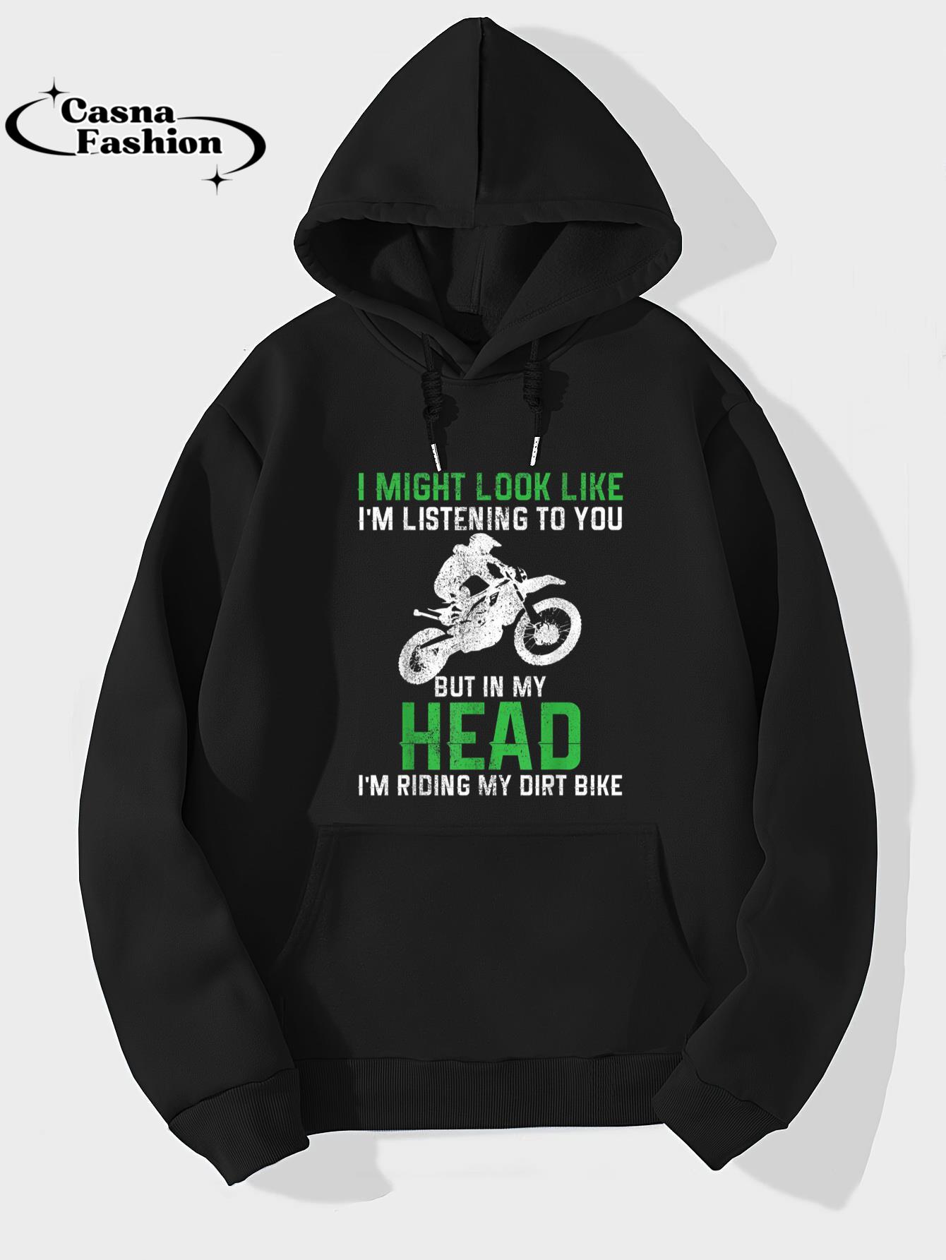 casnafashion_Hoodie_Dirt Bike Motocross Enduro Funny Quote Motorcycle Biker Gift T-Shirt_hoodie_black hoodie