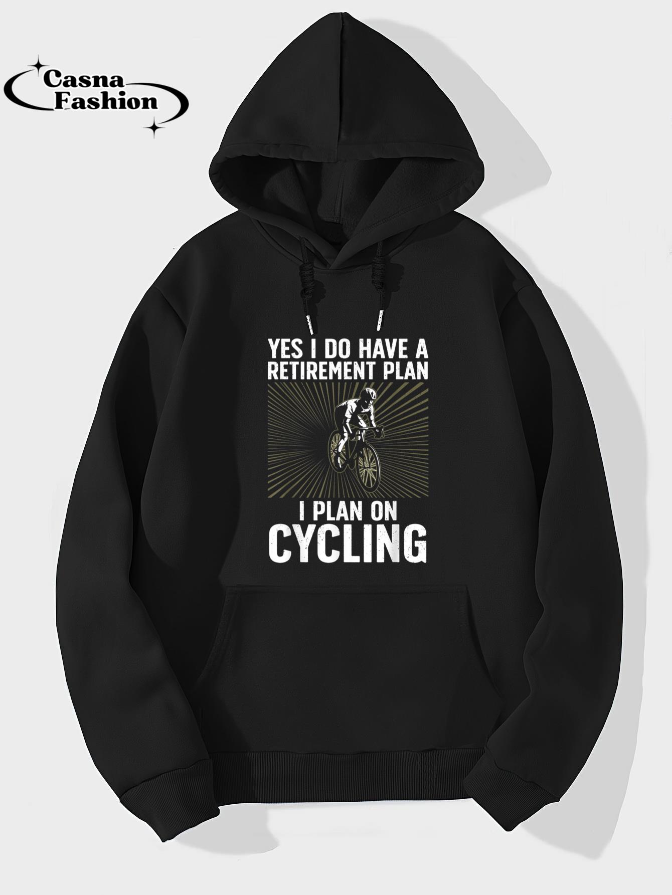 casnafashion_Hoodie_Funny Cycling Art For Men Women Bicyclist Bike Racing Biker T-Shirt_hoodie_black hoodie