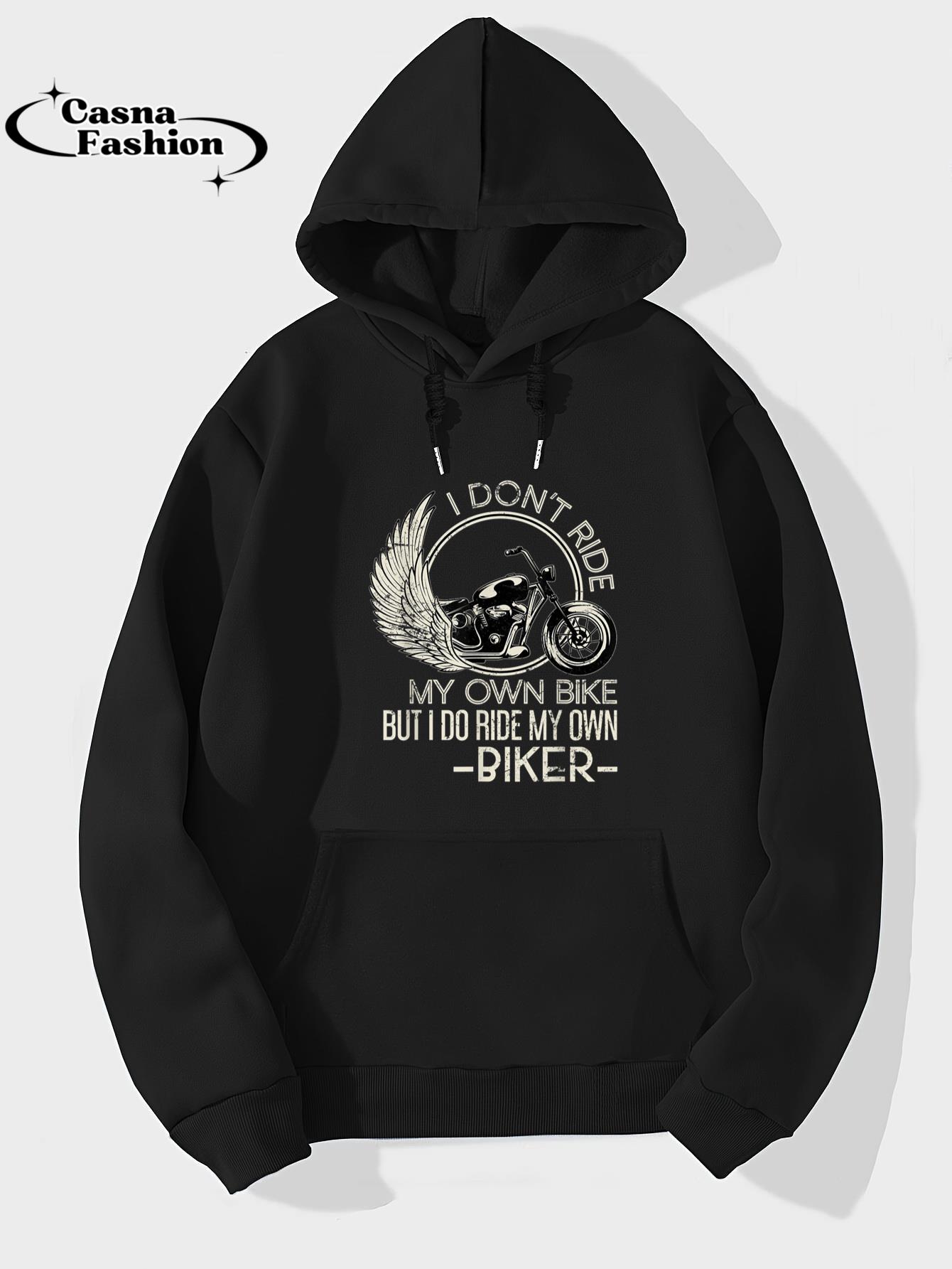 casnafashion_Hoodie_Funny Motorcycle Riding Biker Dirty Couples Gift Biker T-Shirt_hoodie_black hoodie