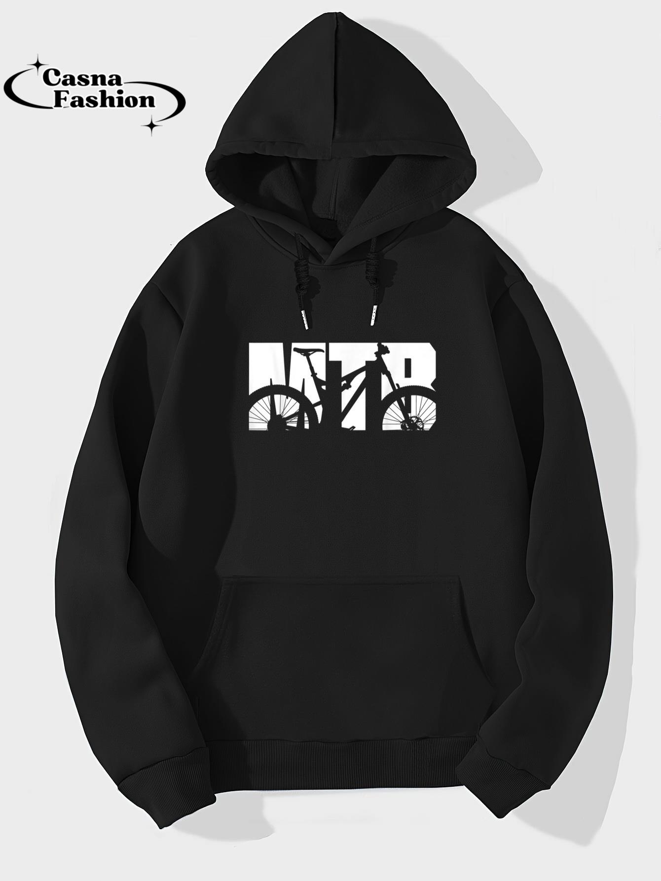 casnafashion_Hoodie_MTB Mountain Bike Shirt for Mountain Biker_hoodie_black hoodie