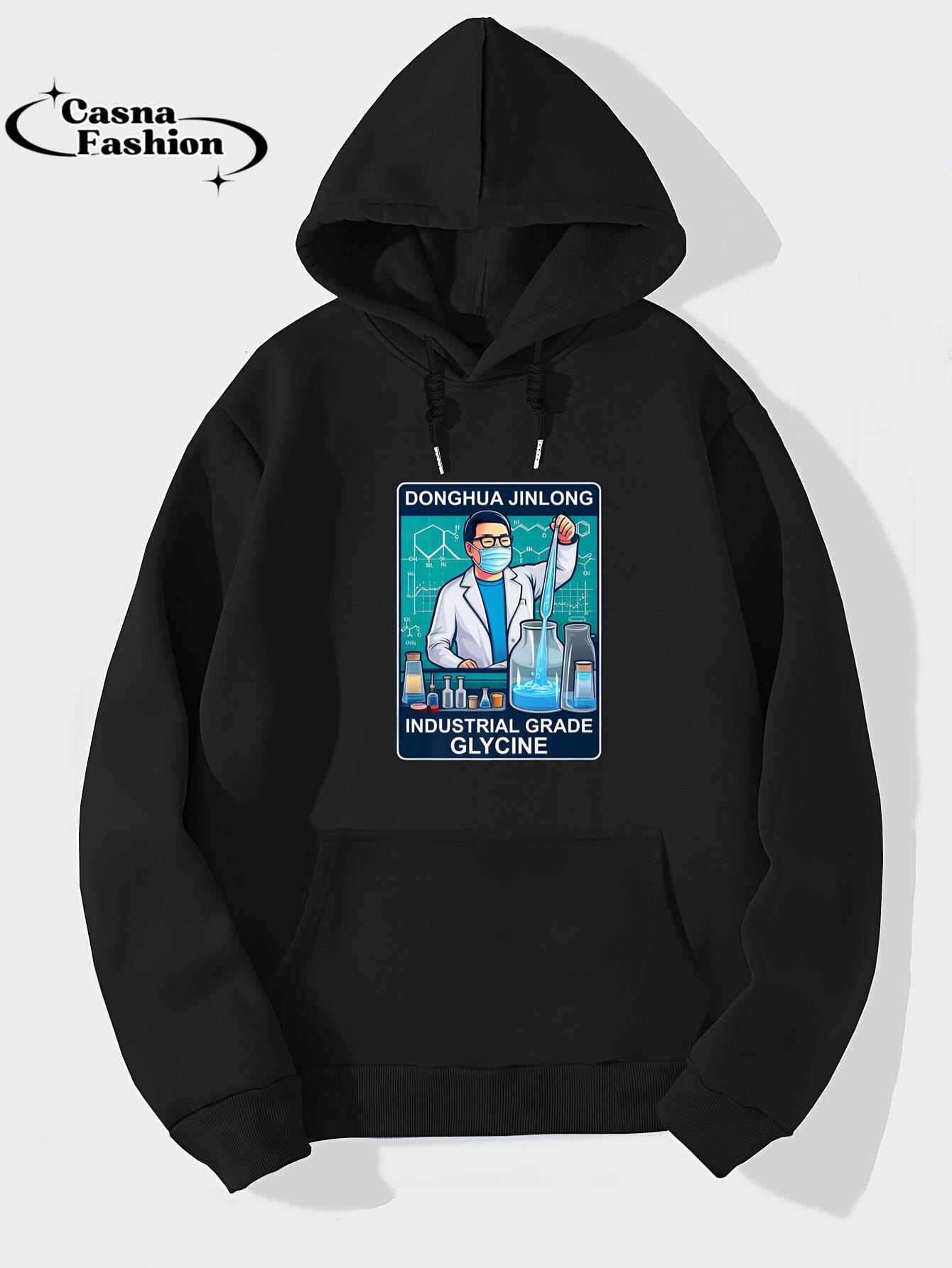 casnafashion_Hoodie_Meme Science Enthus Premium T-Shirt_hoodie_black hoodie