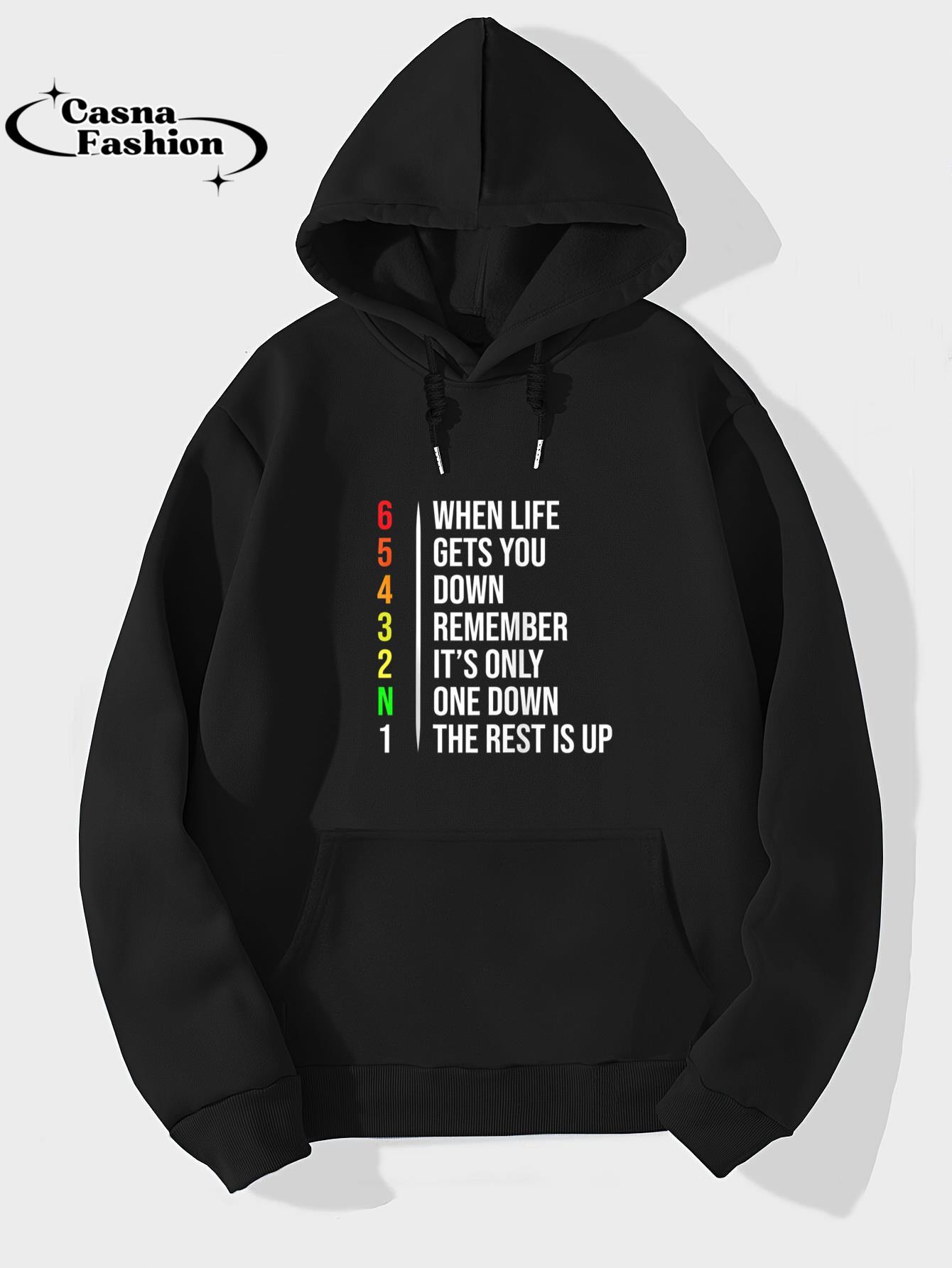 casnafashion_Hoodie_Motorbike Motorcycle Gears Hoodie When Life Gets You Down Zip Hoodie_hoodie_black hoodie